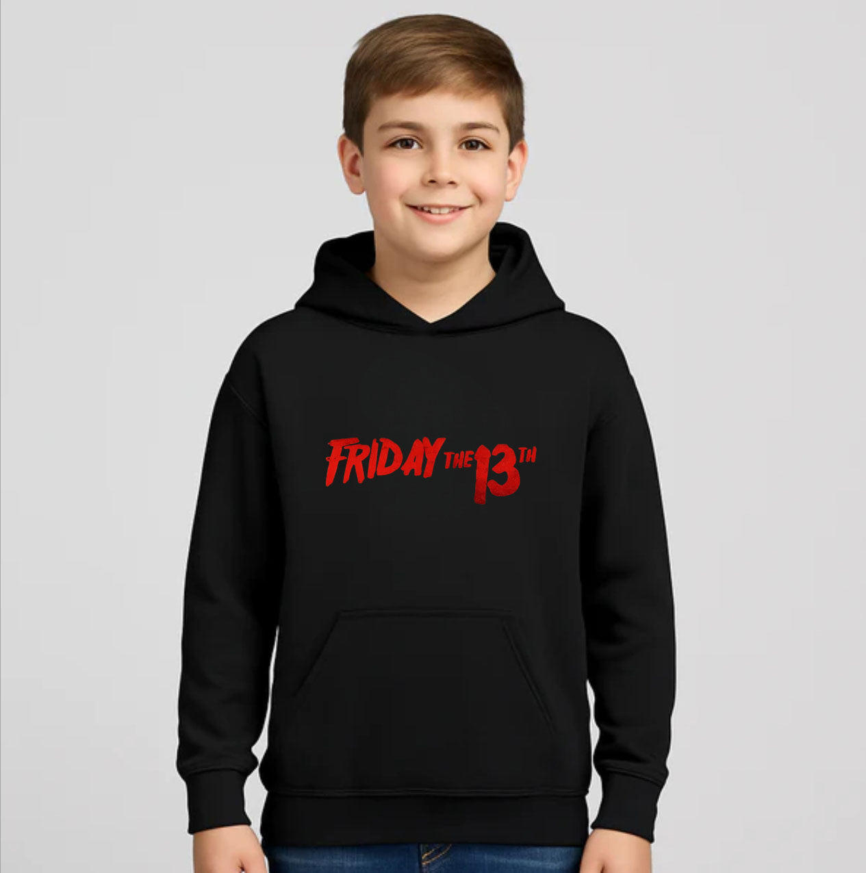 Youth Kids Friday The 13th Pullover Hoodie