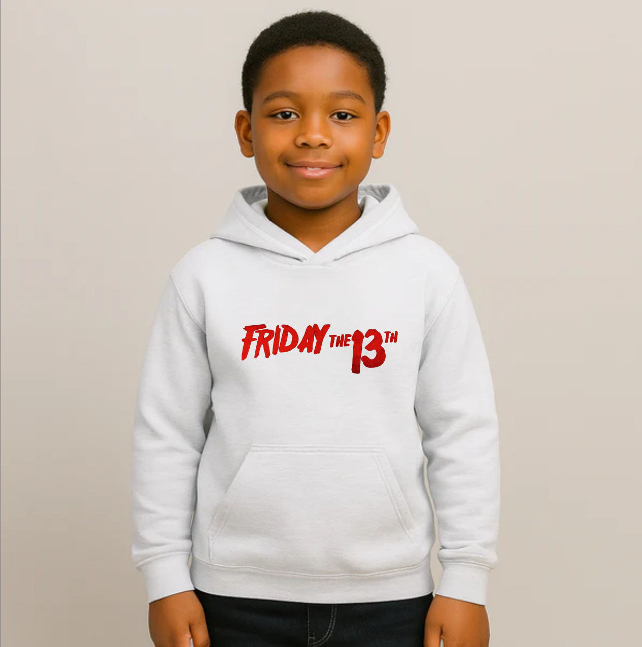 Youth Kids Friday The 13th Pullover Hoodie