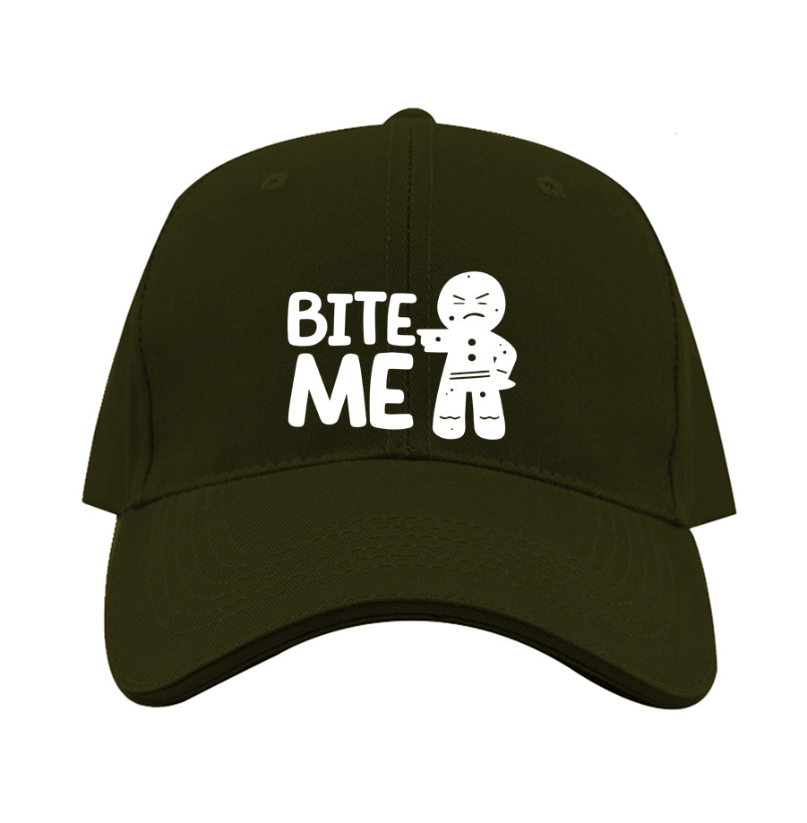 Gingerbread Man Dad Baseball Cap Hat