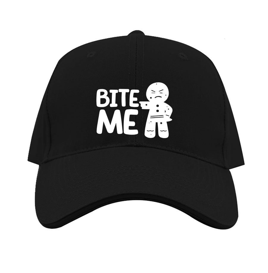 Gingerbread Man Dad Baseball Cap Hat