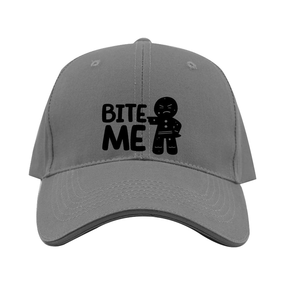 Gingerbread Man Dad Baseball Cap Hat
