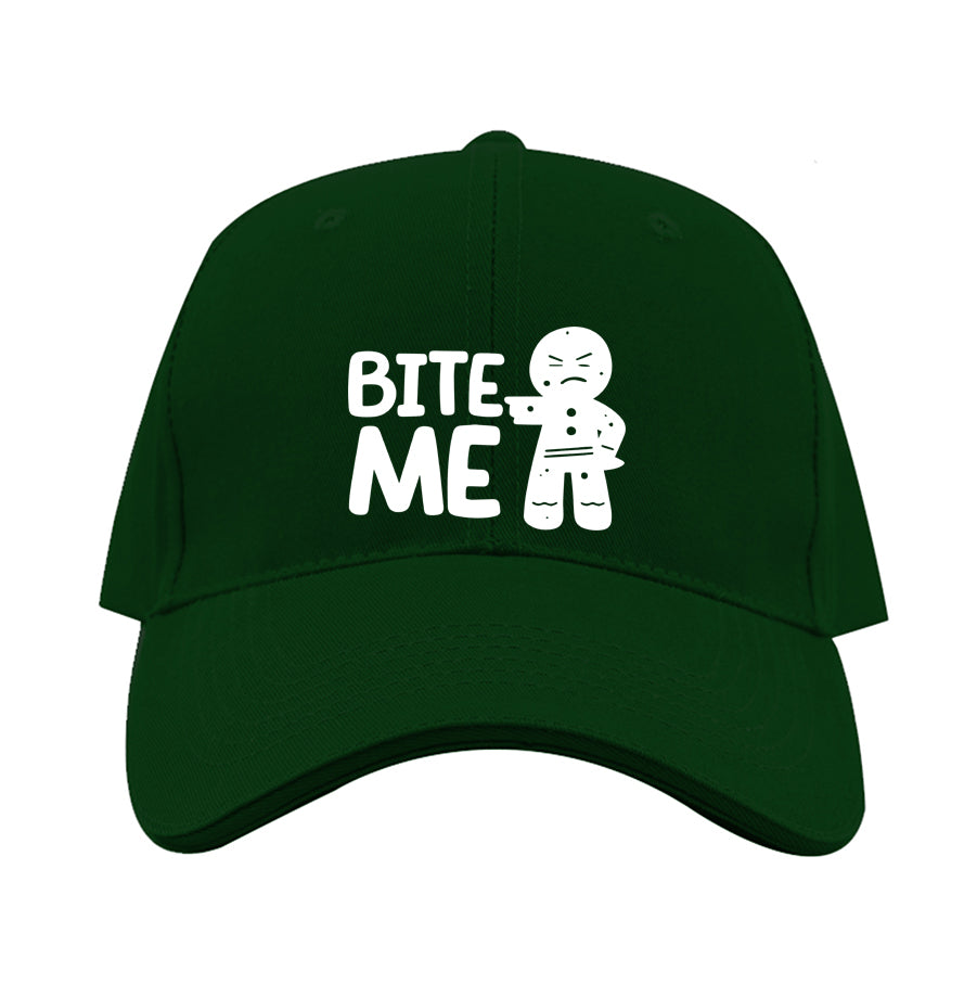 Gingerbread Man Dad Baseball Cap Hat
