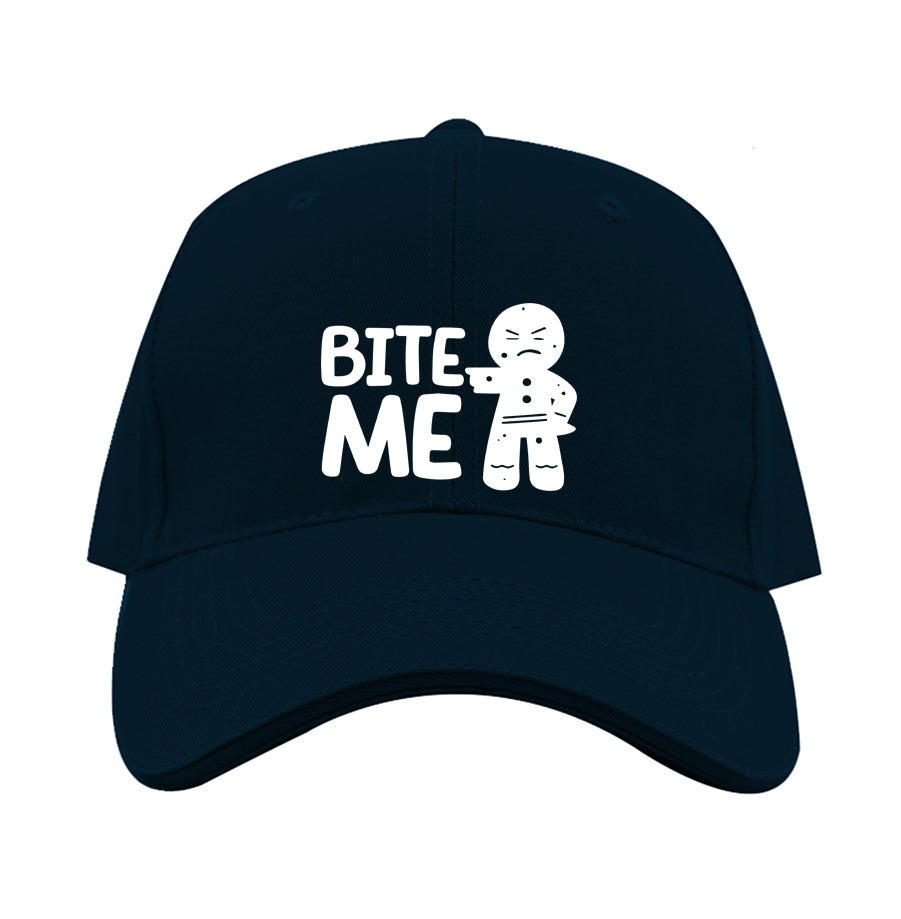Gingerbread Man Dad Baseball Cap Hat