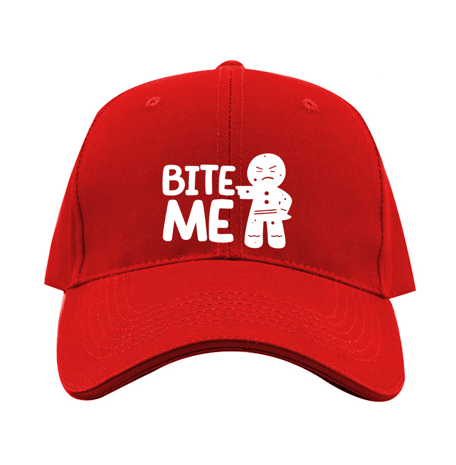 Gingerbread Man Dad Baseball Cap Hat