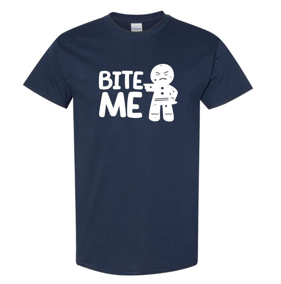 Men's Gingerbread Man Cotton T-Shirt