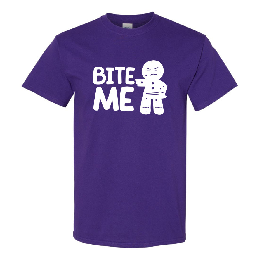 Men's Gingerbread Man Cotton T-Shirt