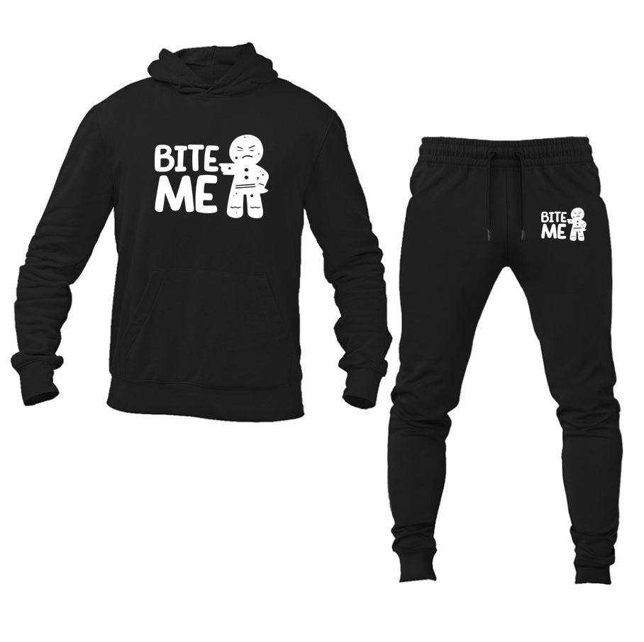 Men's Gingerbread Man Hoodie Joggers Set