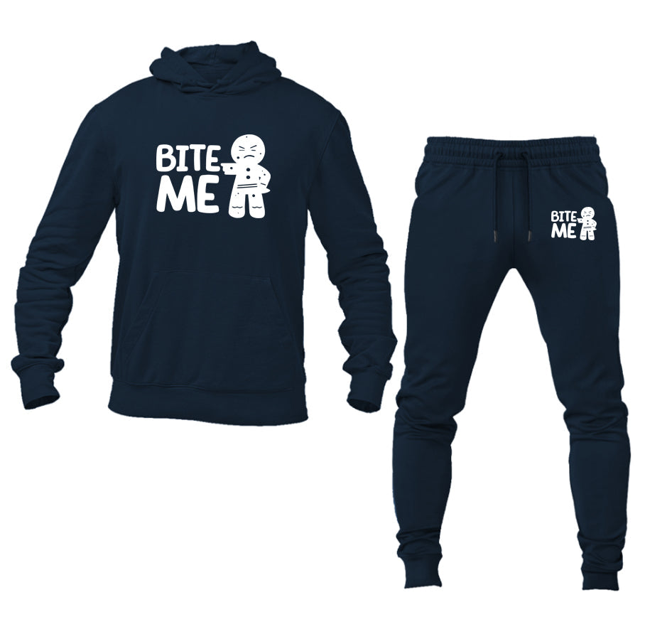 Men's Gingerbread Man Hoodie Joggers Set