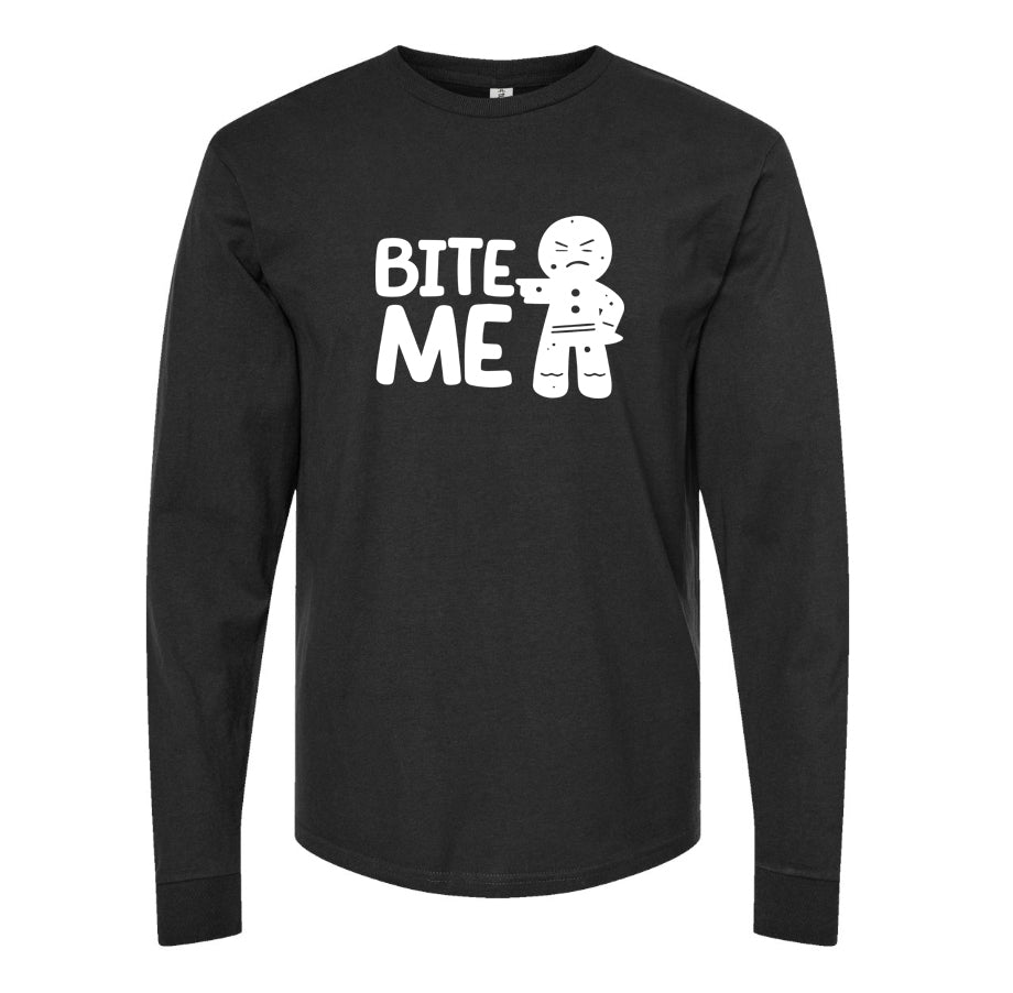 Men's Gingerbread Man Long Sleeve T-Shirt