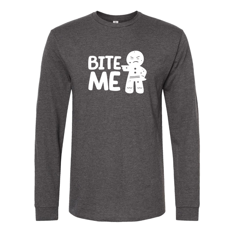 Men's Gingerbread Man Long Sleeve T-Shirt