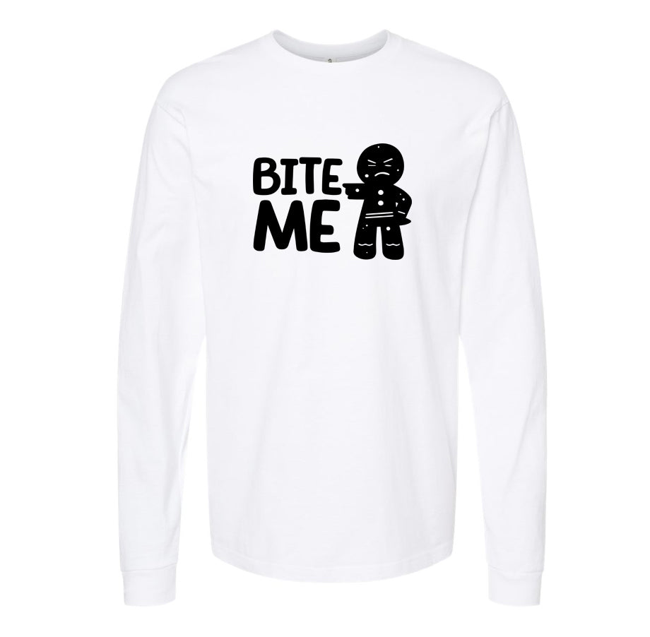 Men's Gingerbread Man Long Sleeve T-Shirt
