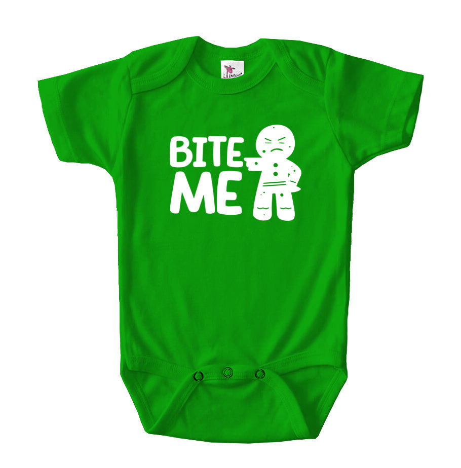 Gingerbread Man Baby Romper Onesie