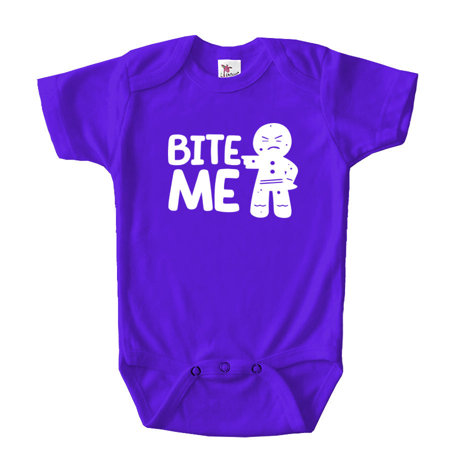 Gingerbread Man Baby Romper Onesie