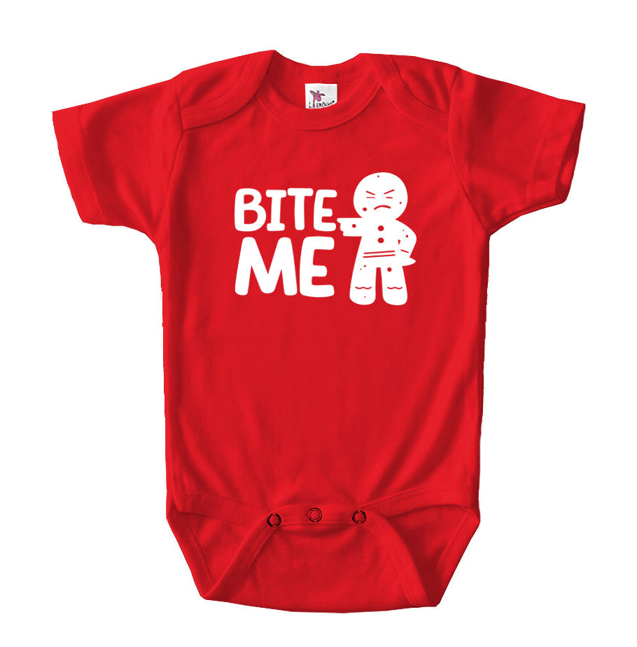 Gingerbread Man Baby Romper Onesie