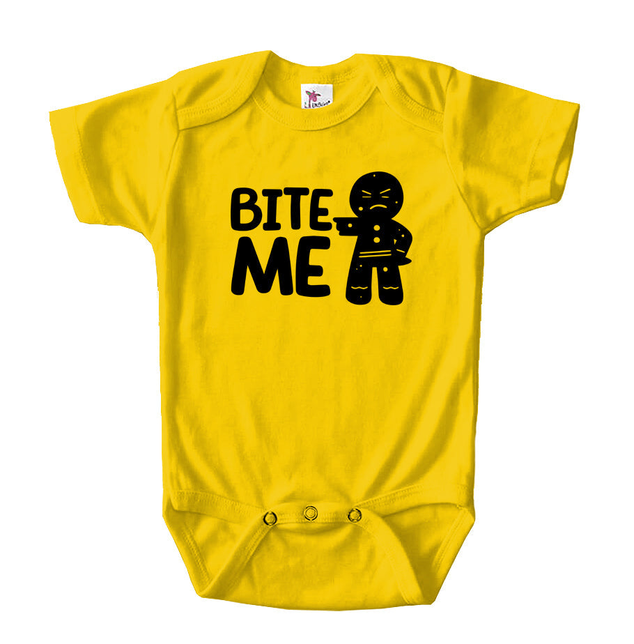 Gingerbread Man Baby Romper Onesie