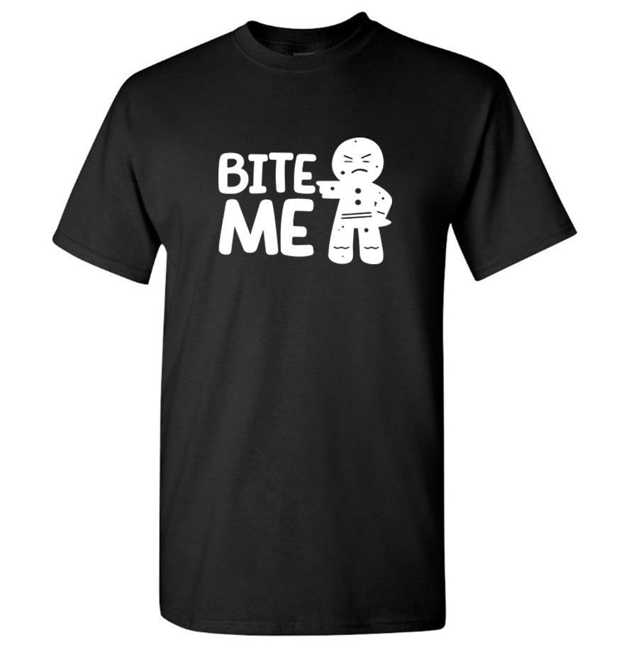 Youth Kids Gingerbread Man Cotton T-Shirt