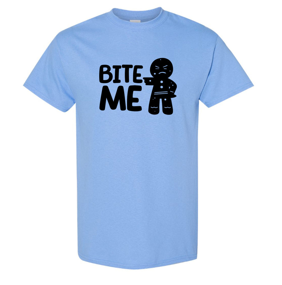 Youth Kids Gingerbread Man Cotton T-Shirt