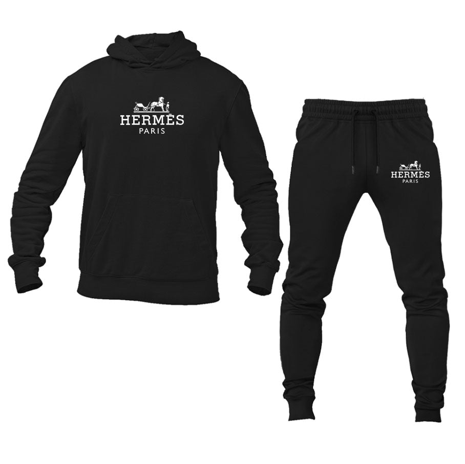 Men's Hermes Hoodie Joggers Set