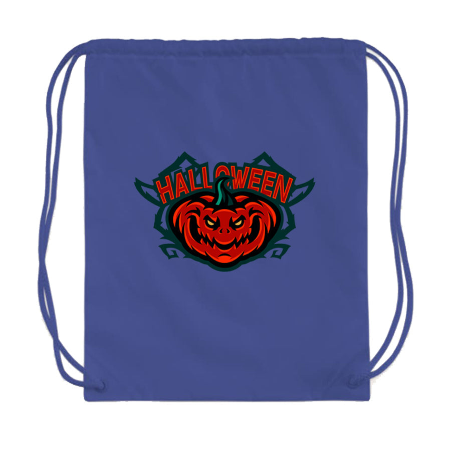 Halloween Pumpkin Drawstring Bag