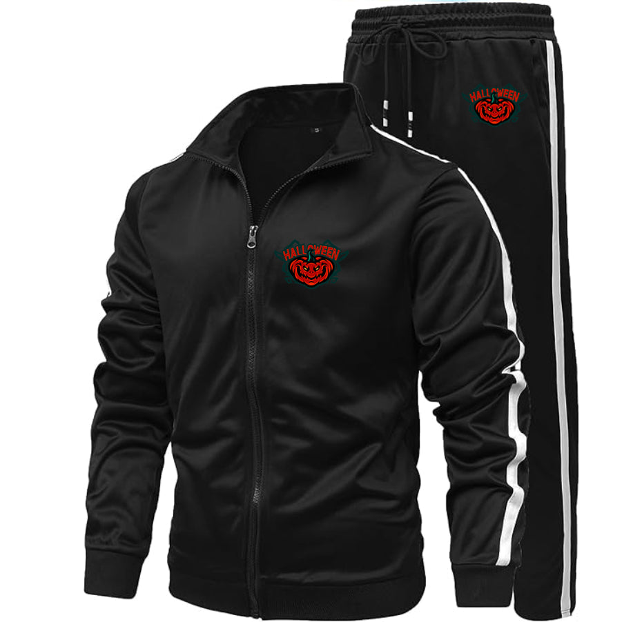 Men's Halloween Pumpkin Dri-Fit Tracksuit