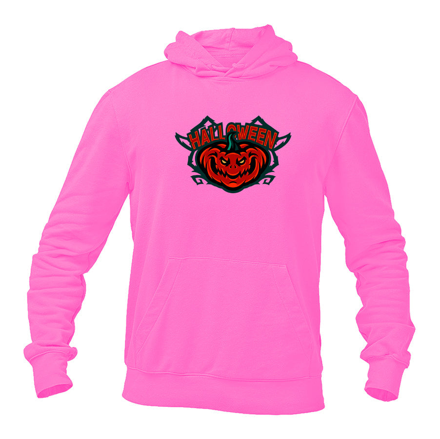 Men's Halloween Pumpkin Pullover Hoodie