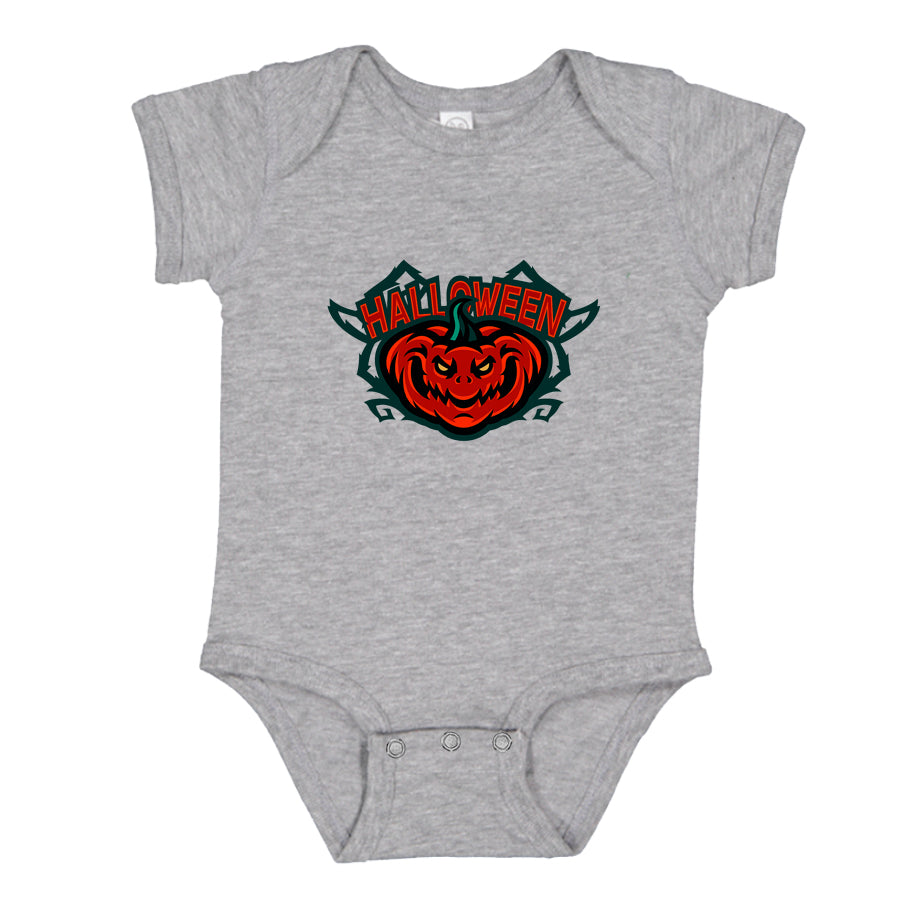 Halloween Pumpkin Baby Romper Onesie