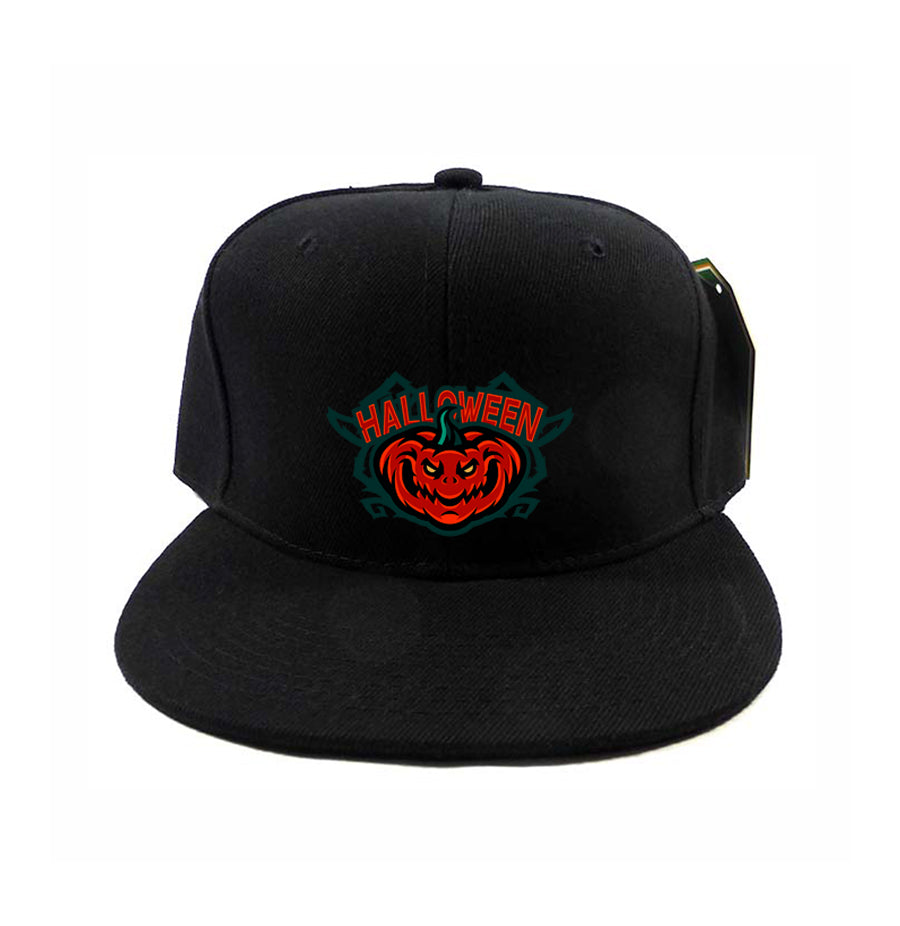 Halloween Pumpkin Snapback Hat