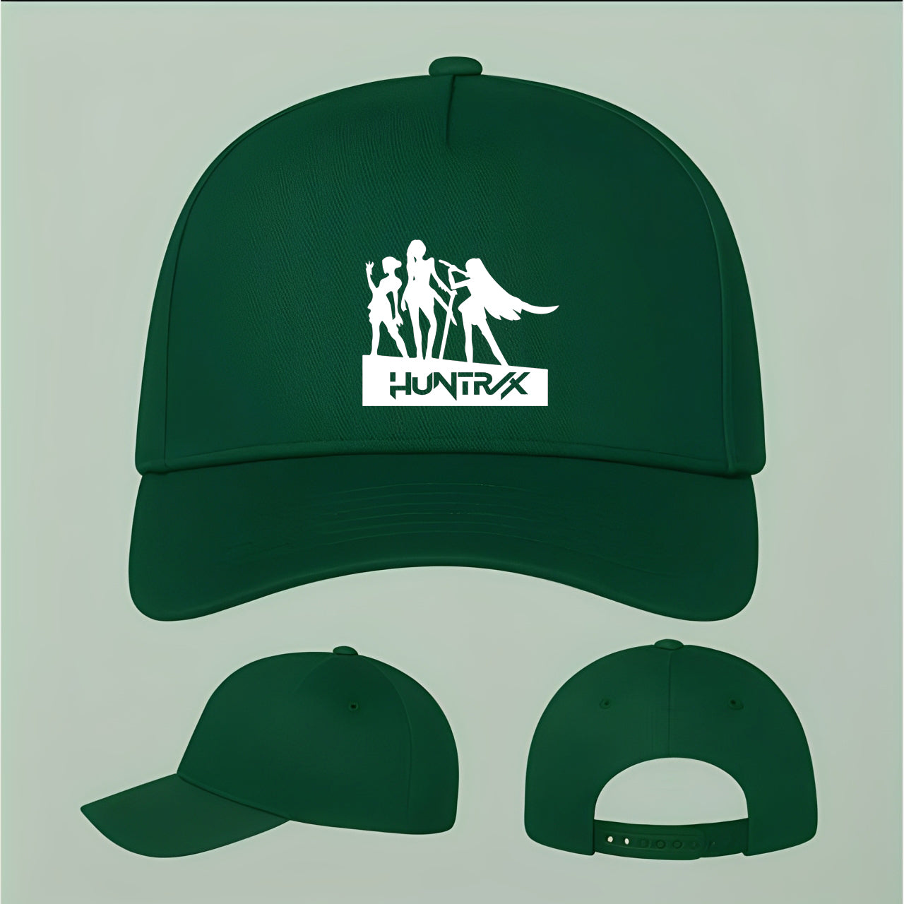 Huntrix Five Panel Twill Snapback Cap