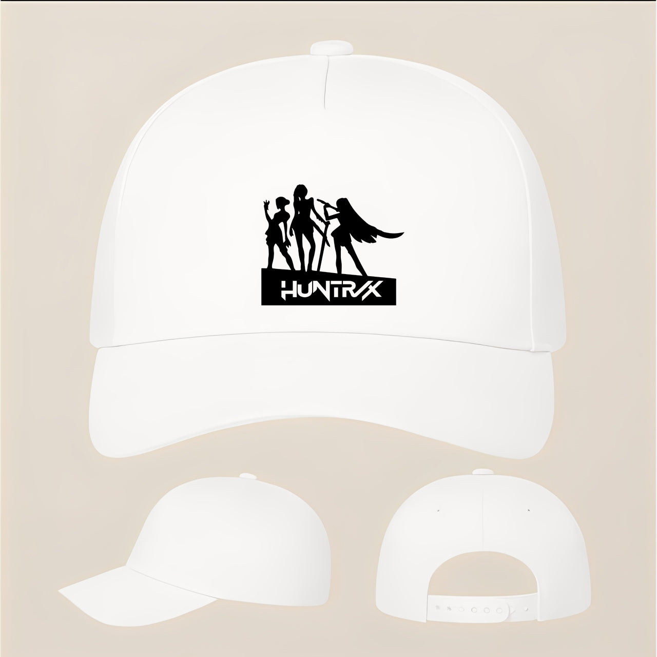 Huntrix Five Panel Twill Snapback Cap