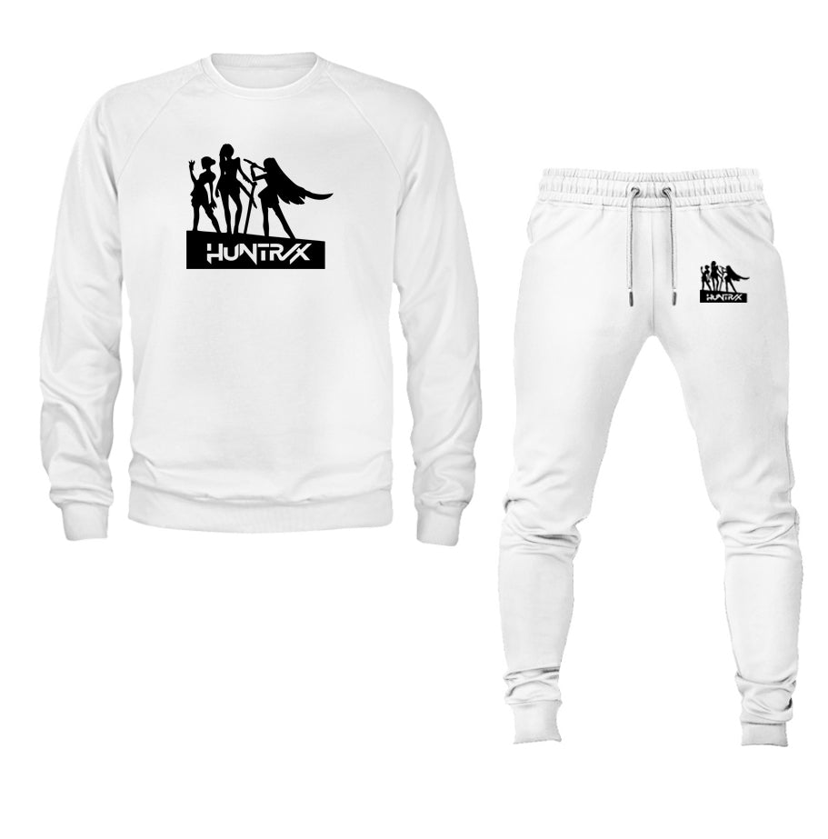 Men's Huntrix Crewneck Sweatshirt Joggers Suit