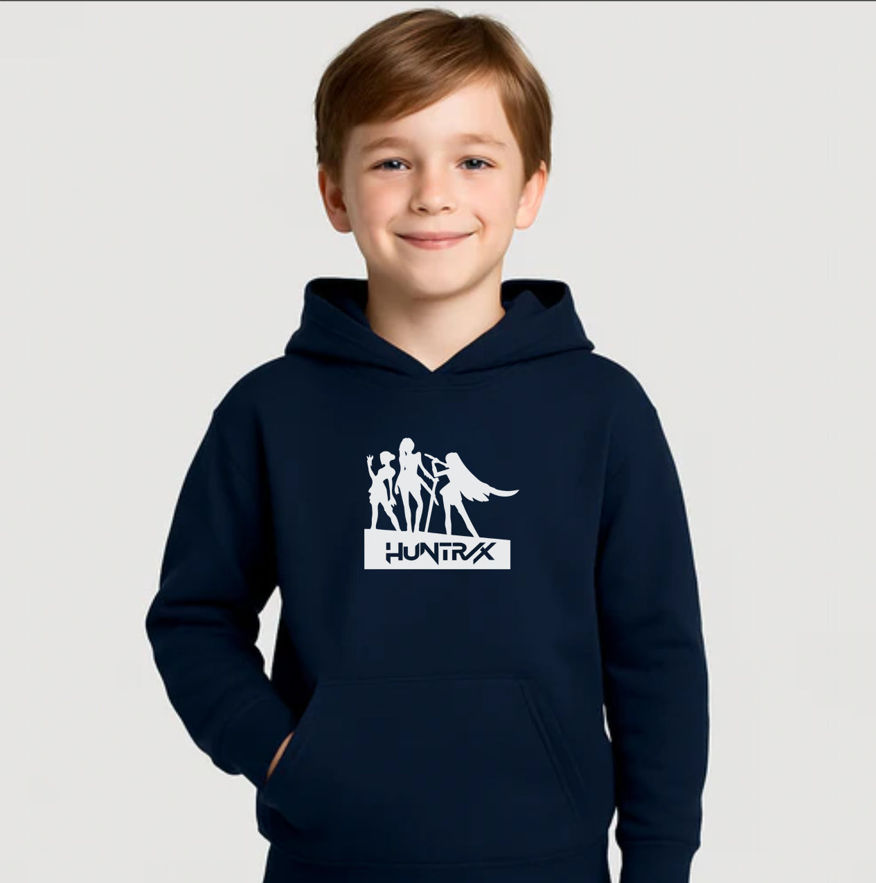 Youth Kids Huntrix Pullover Hoodie