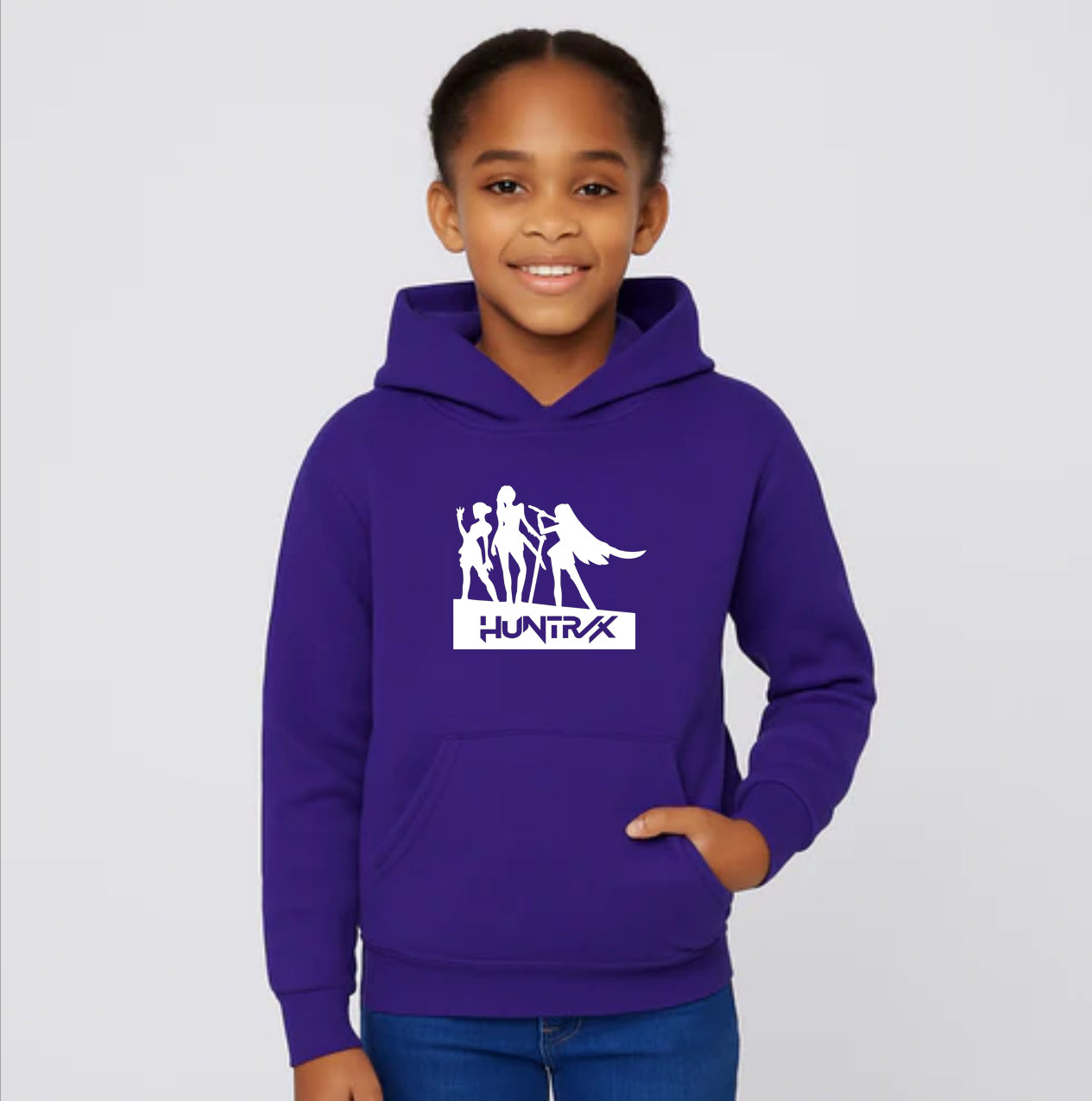 Youth Kids Huntrix Pullover Hoodie