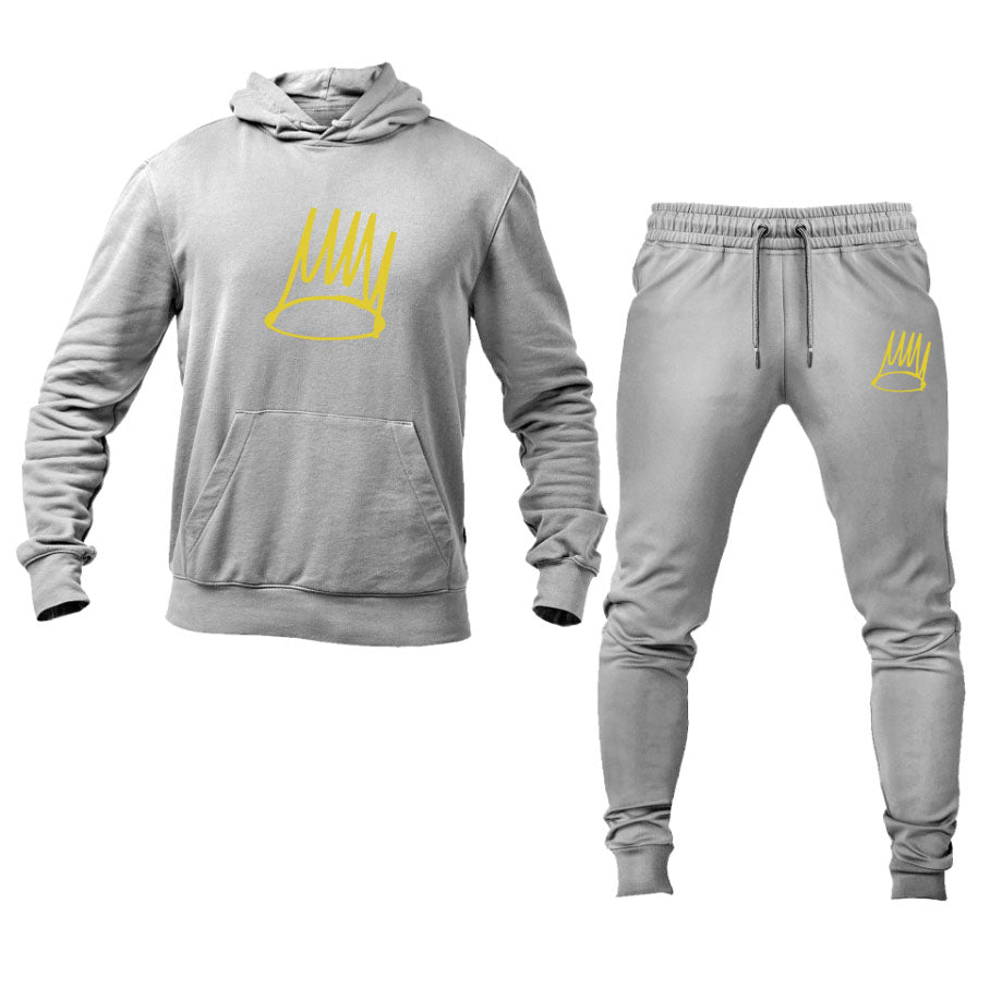 Men's J. Cole Crown Hoodie Joggers Set