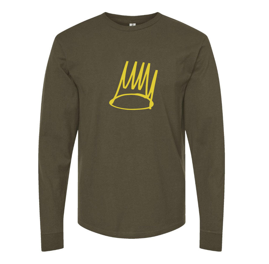 Men's J. Cole Crown Long Sleeve T-Shirt