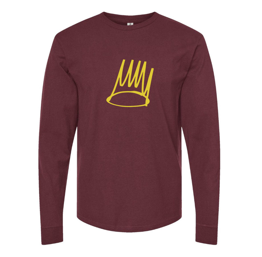 Men's J. Cole Crown Long Sleeve T-Shirt