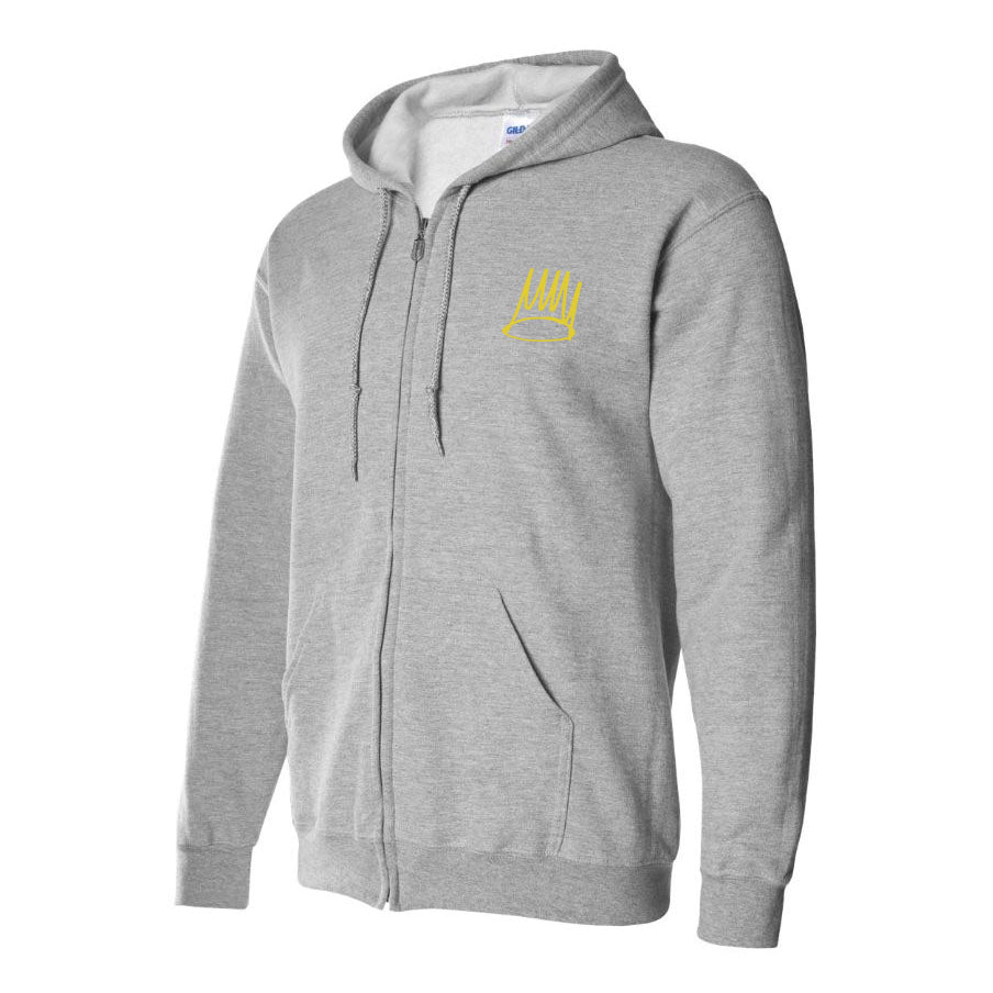 Men's J. Cole Crown Zipper Hoodie