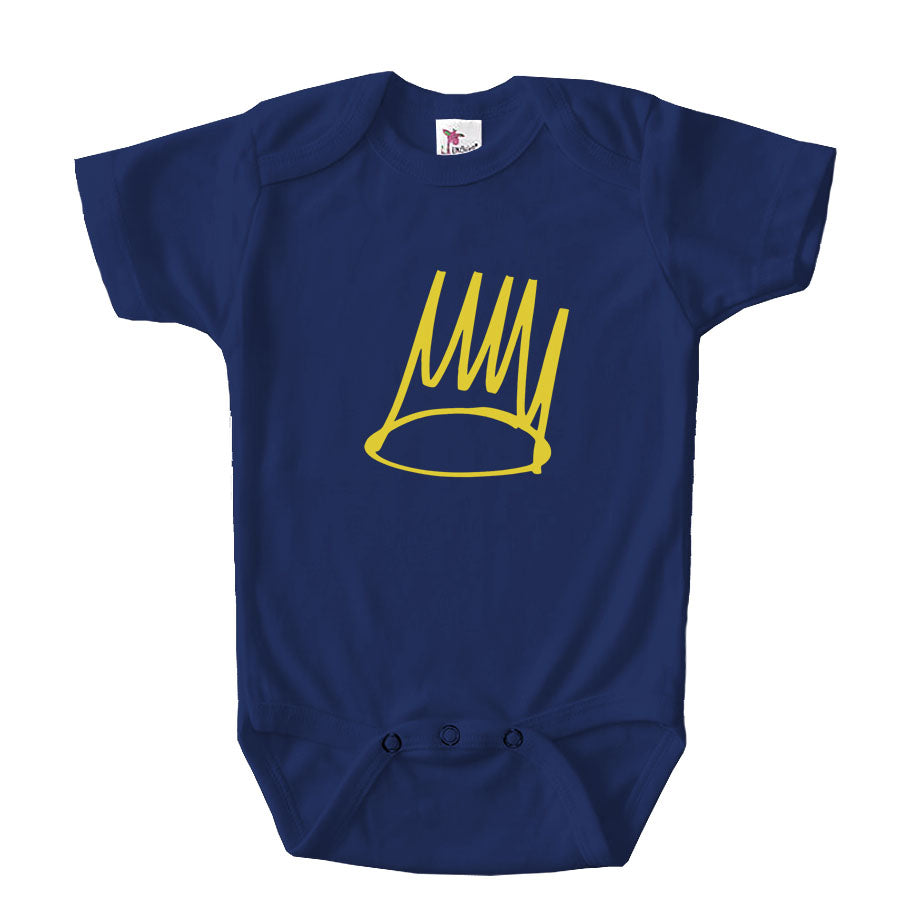 J. Cole Crown Baby Romper Onesie