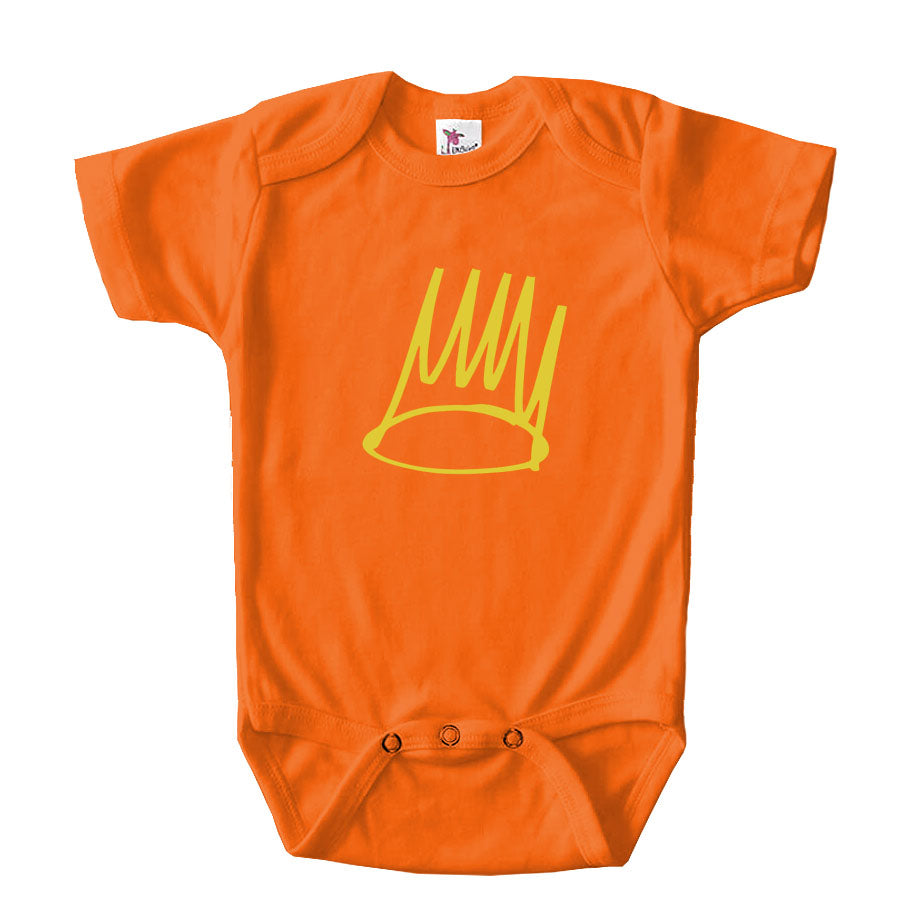 J. Cole Crown Baby Romper Onesie