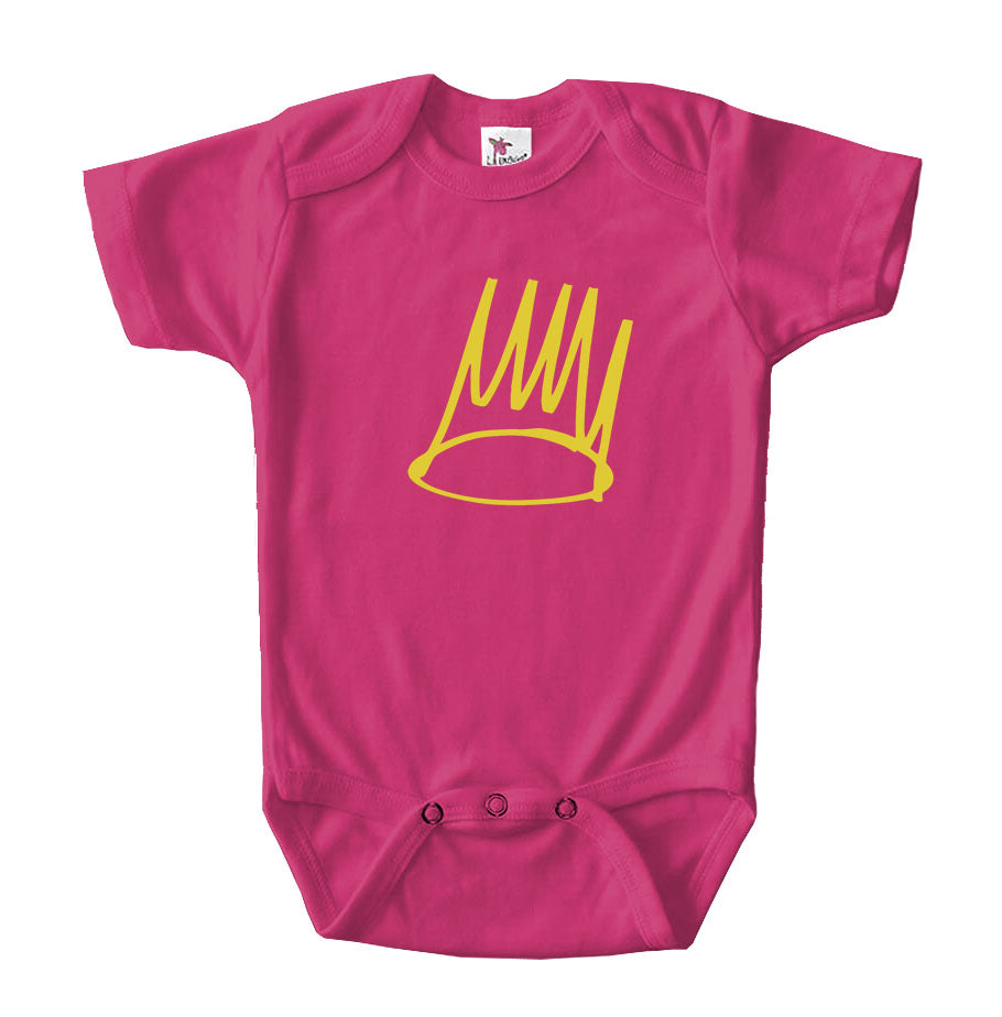 J. Cole Crown Baby Romper Onesie