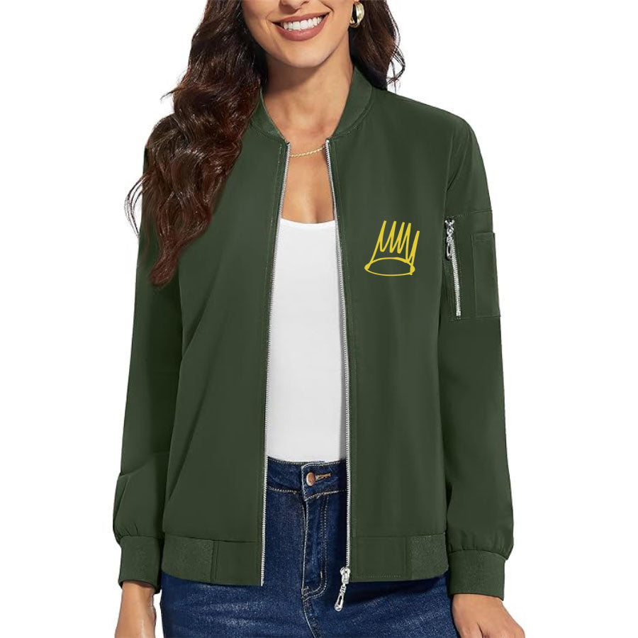 Women's J. Cole Crown Premium Bomber Jacket Outerwear