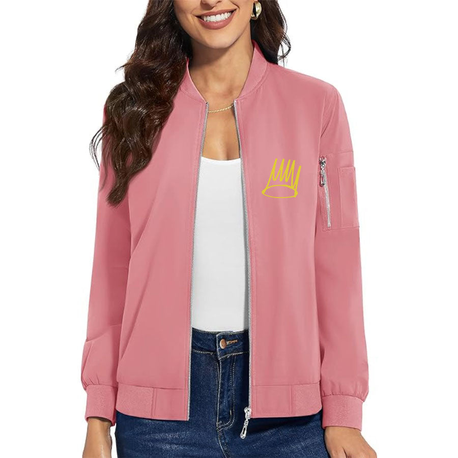 Women's J. Cole Crown Premium Bomber Jacket Outerwear