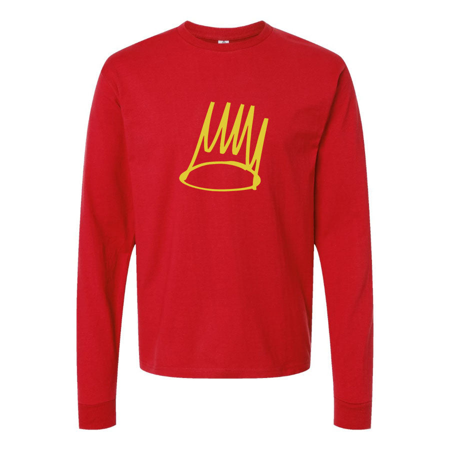 Youth Kids J. Cole Crown Long Sleeve T-Shirt