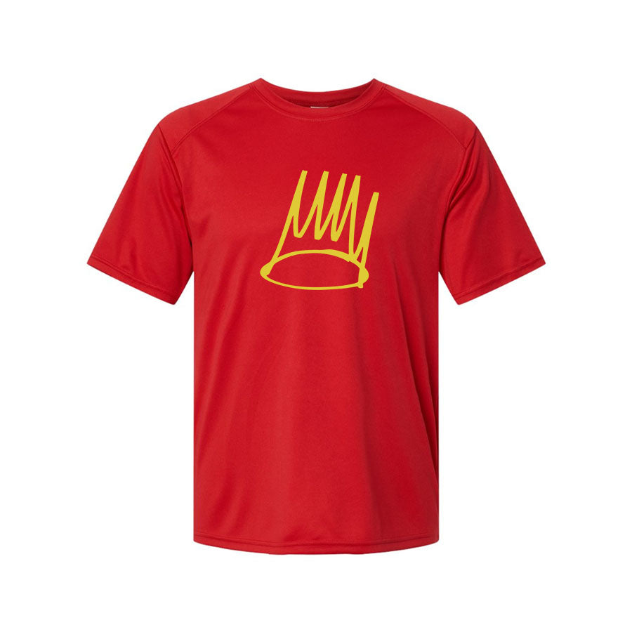 Youth Kids J. Cole Crown Polyester T-Shirt