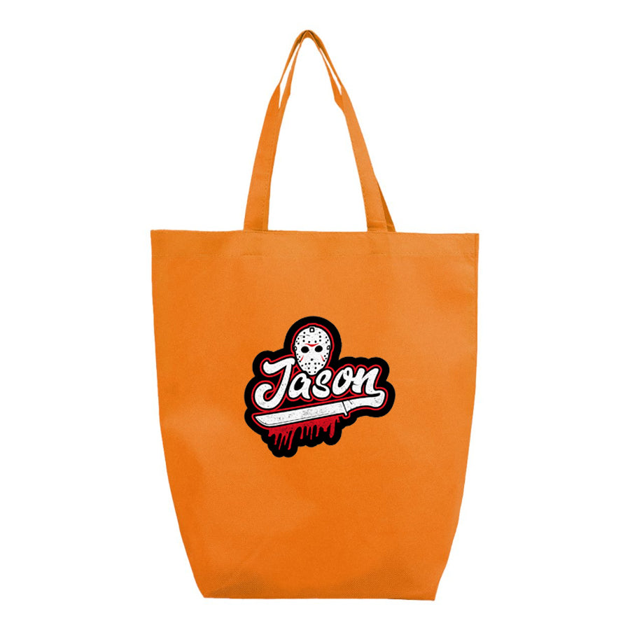 Jason Voorhees Q-Tees - Non-Woven Gusset Bottom Tote - Q1251