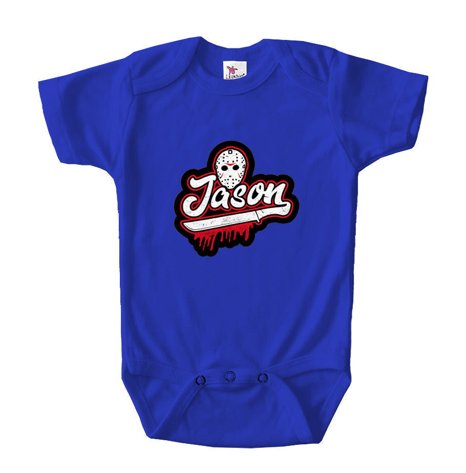 Jason Voorhees Baby Romper Onesie