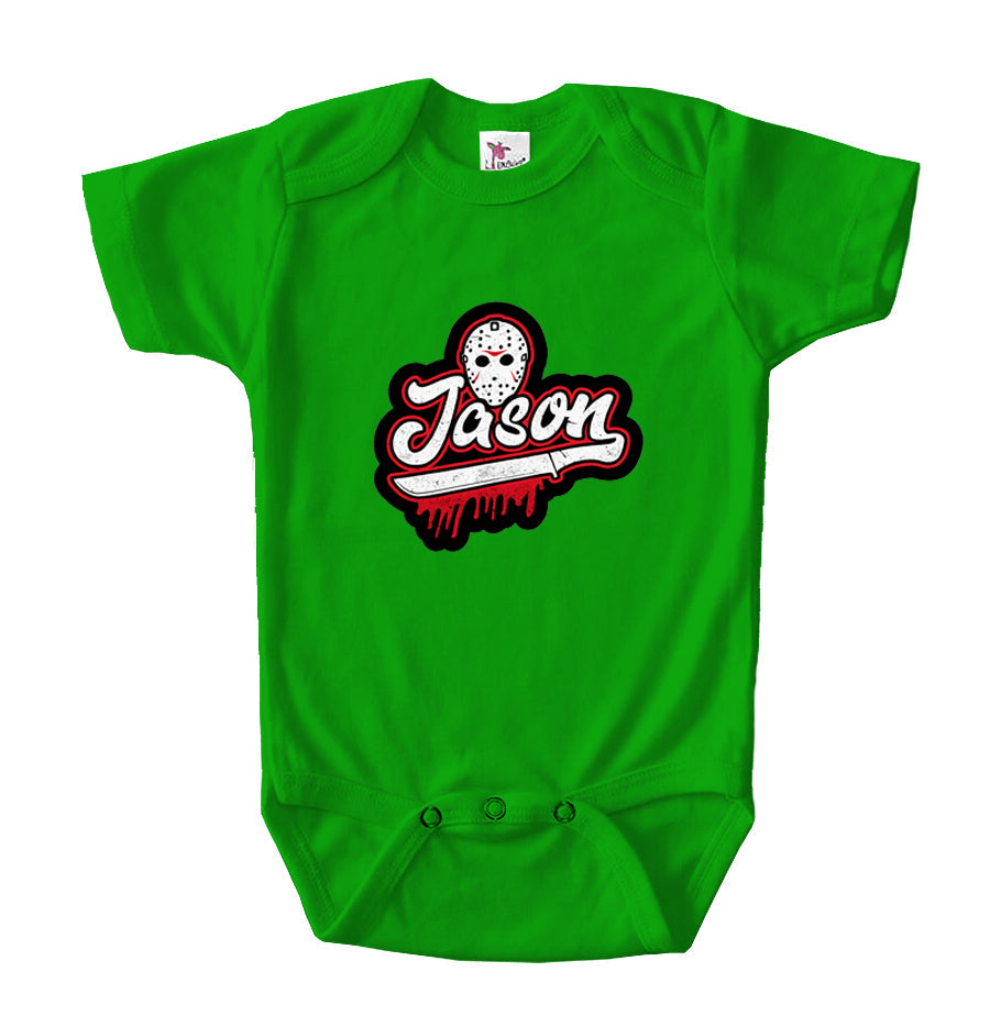 Jason Voorhees Baby Romper Onesie