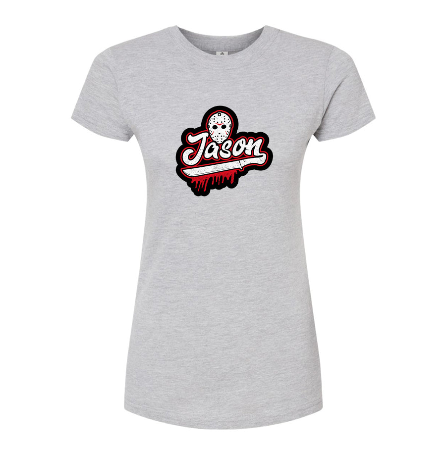Women's Jason Voorhees Round Neck T-Shirt