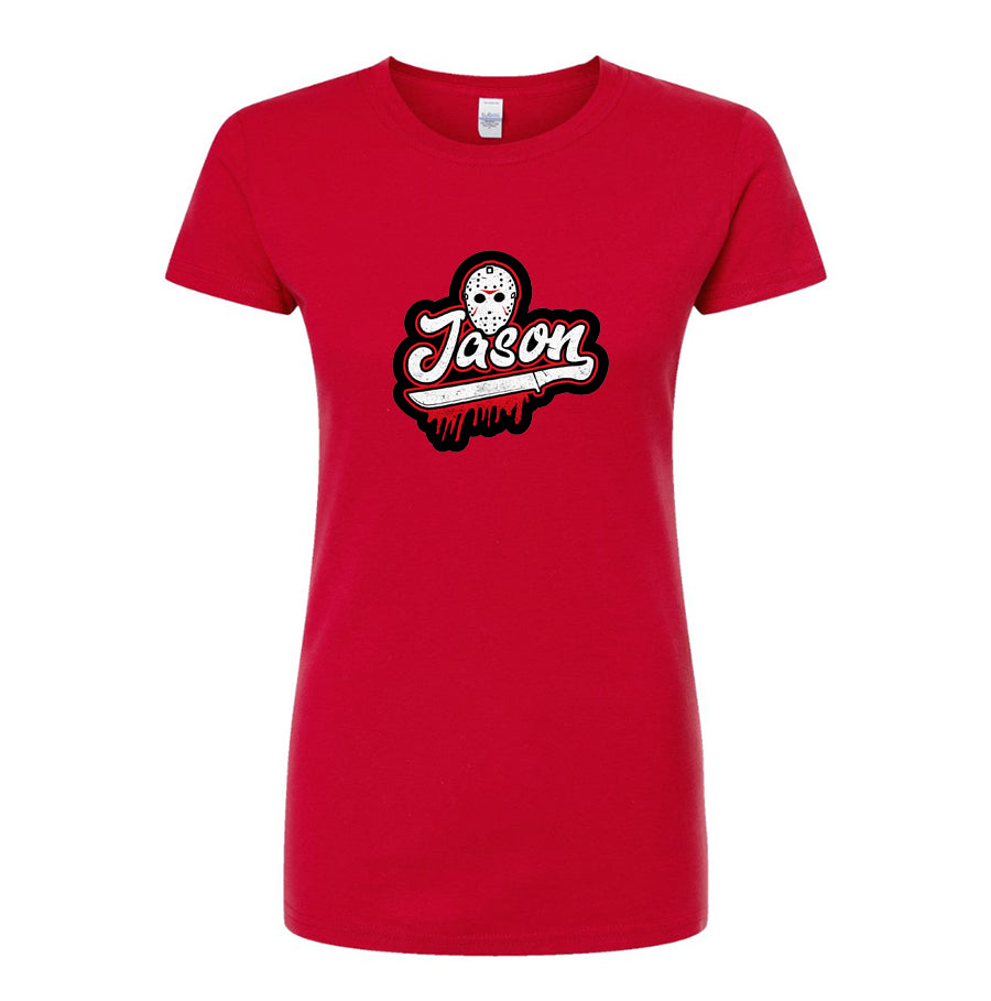 Women's Jason Voorhees Round Neck T-Shirt