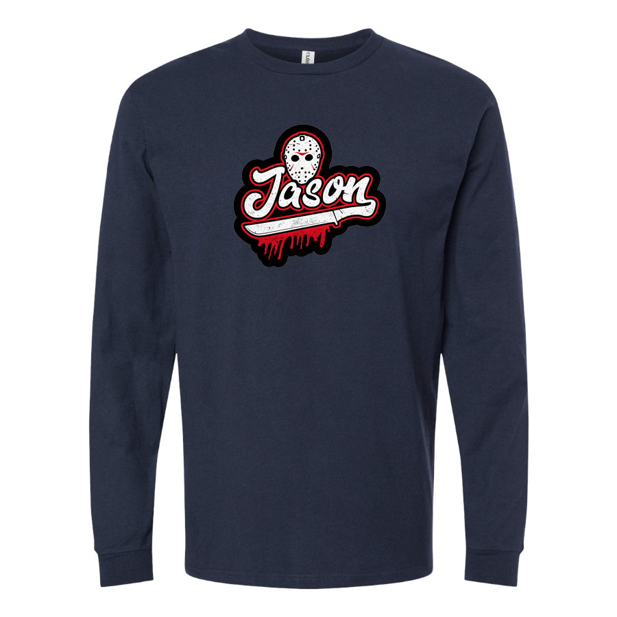 Youth Kids Jason Voorhees Long Sleeve T-Shirt