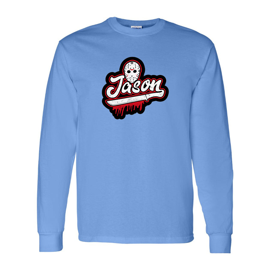 Youth Kids Jason Voorhees Long Sleeve T-Shirt